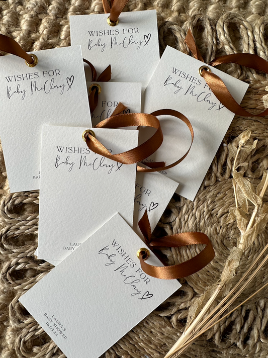 Baby Shower Wishes For Baby Card