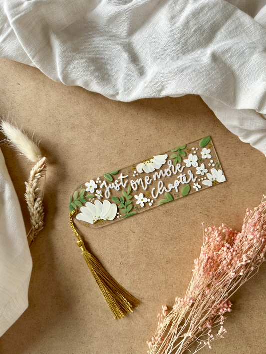 Personliased Hand Painted Acrylic Tassel Bookmark