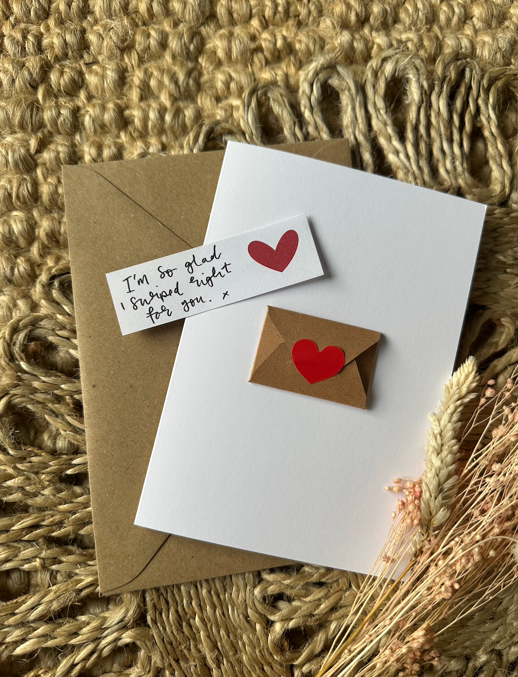 Personalised Little Love Letter Card