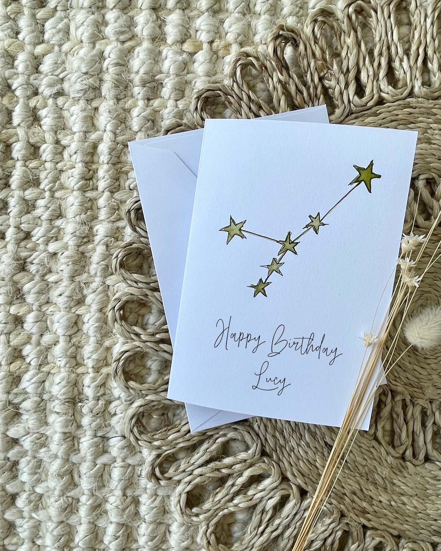 Star Constellation Card