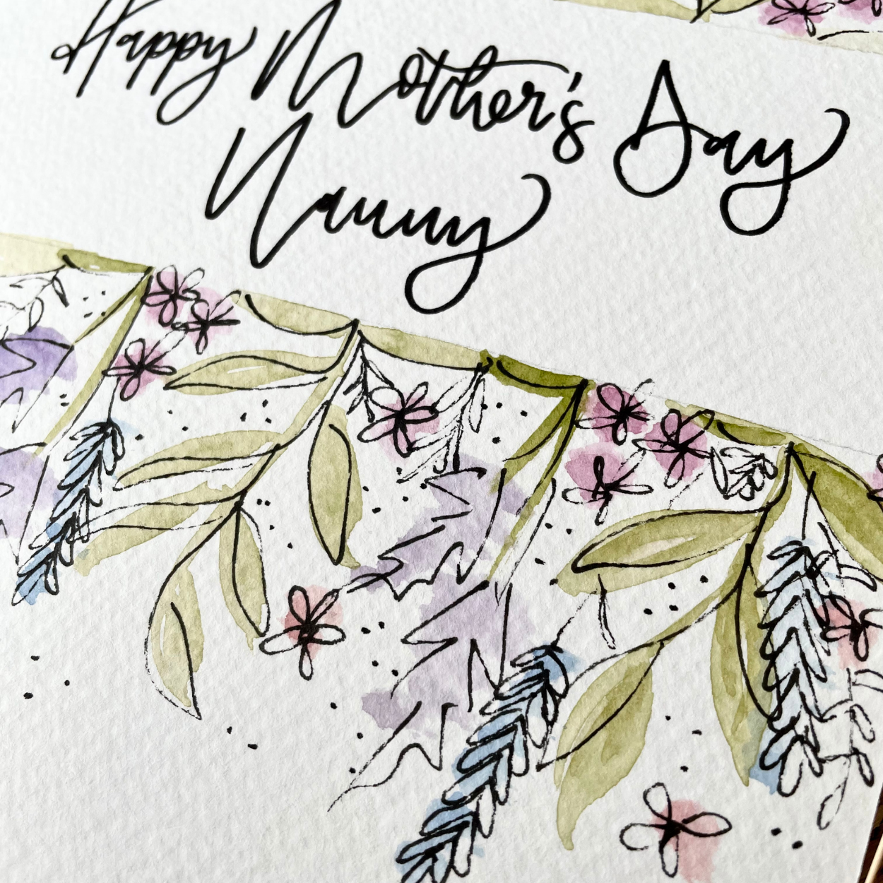 Pastel Floral Mother's Day Card