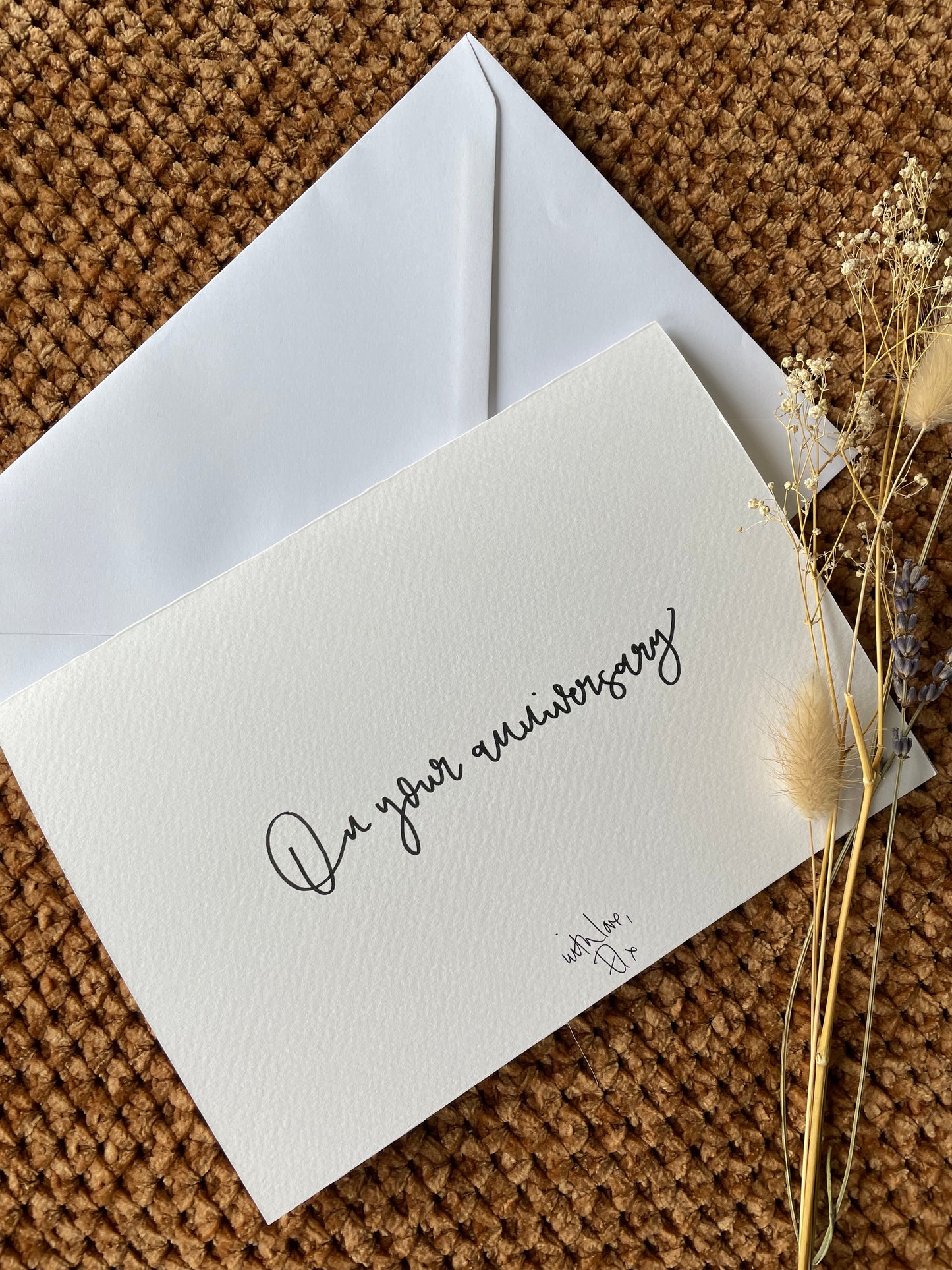 Surname Botanical Card
