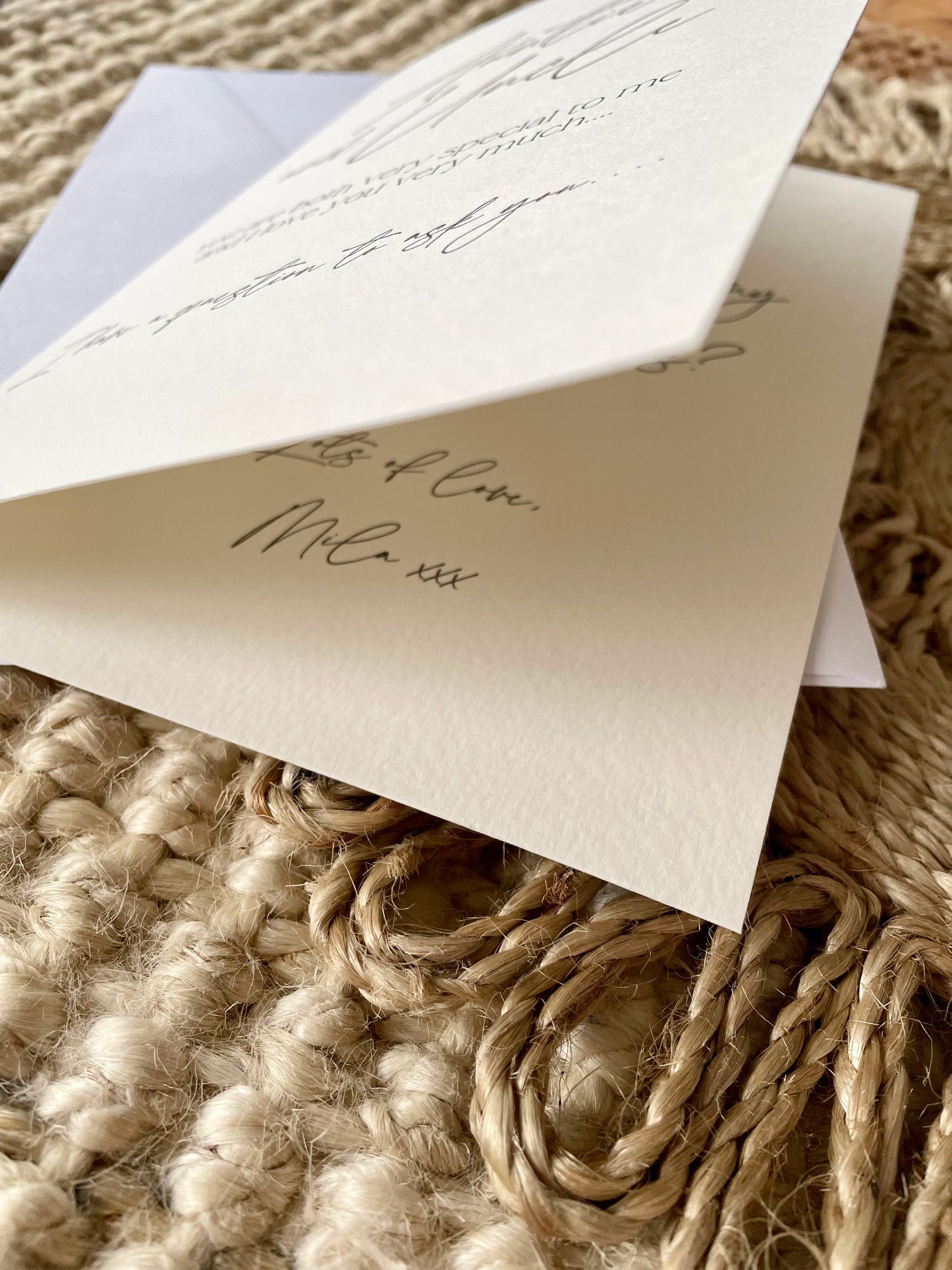 Personalised Will You Be My Legal Guardians / Godparents Card