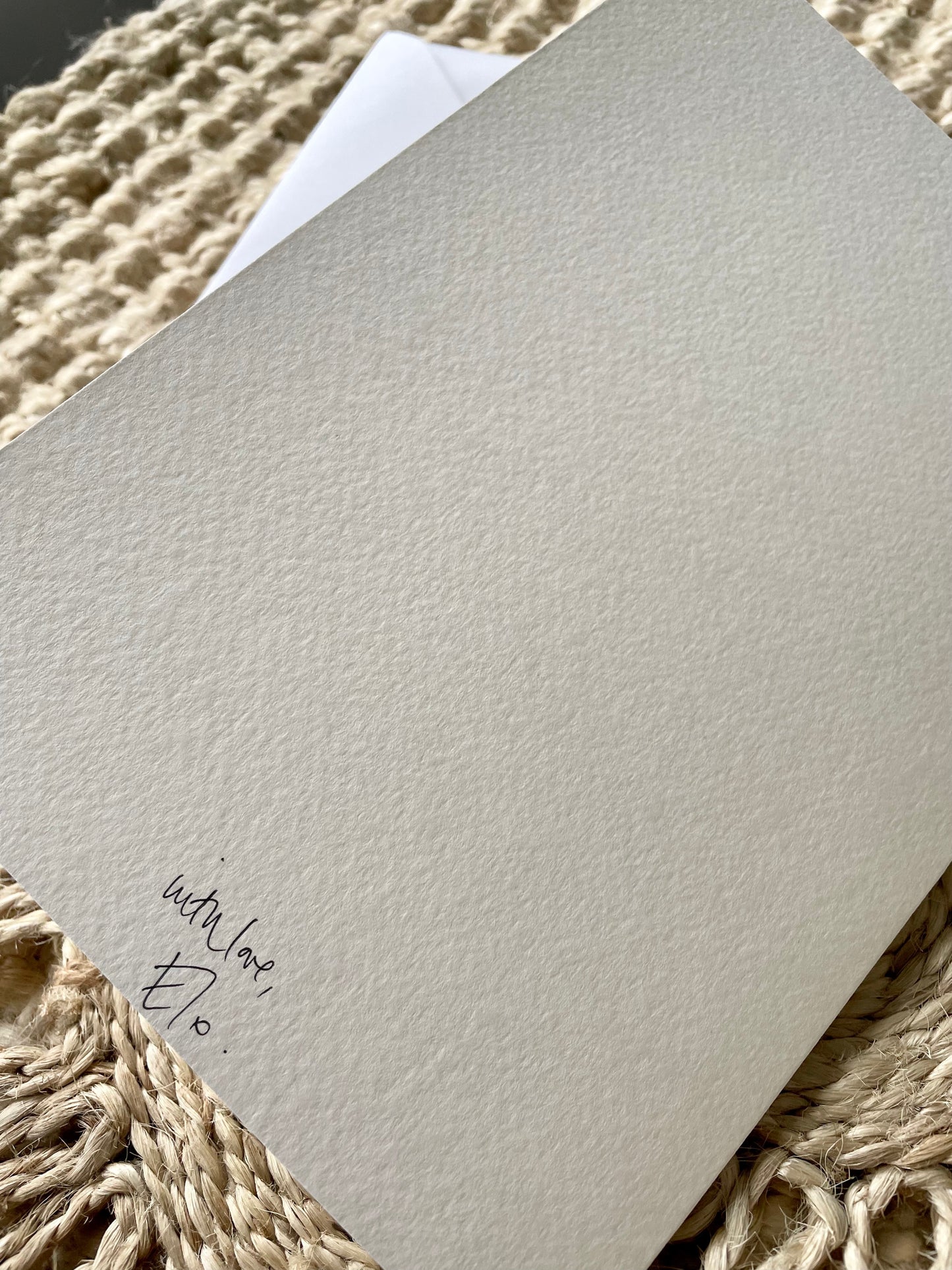 Personalised Baby Gender Reveal Card
