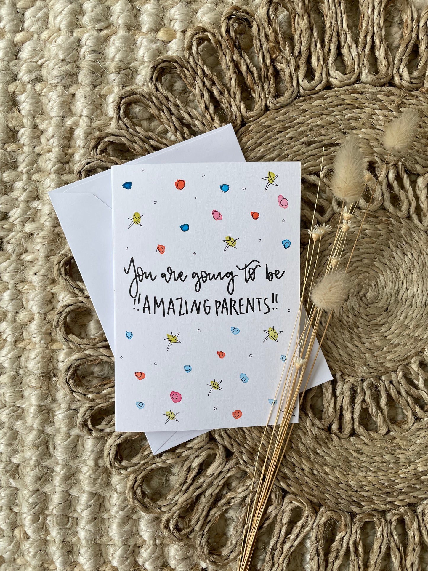 You Are Going To Be Amazing Parents Card