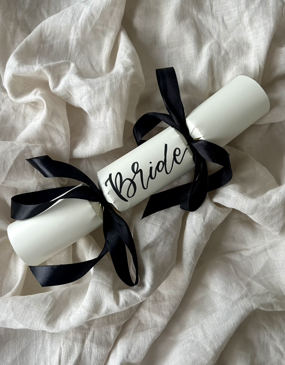 Personalised DIY Custom Christmas Cracker Place Name
