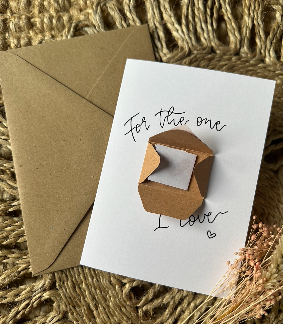 Personalised Little Love Letter Card