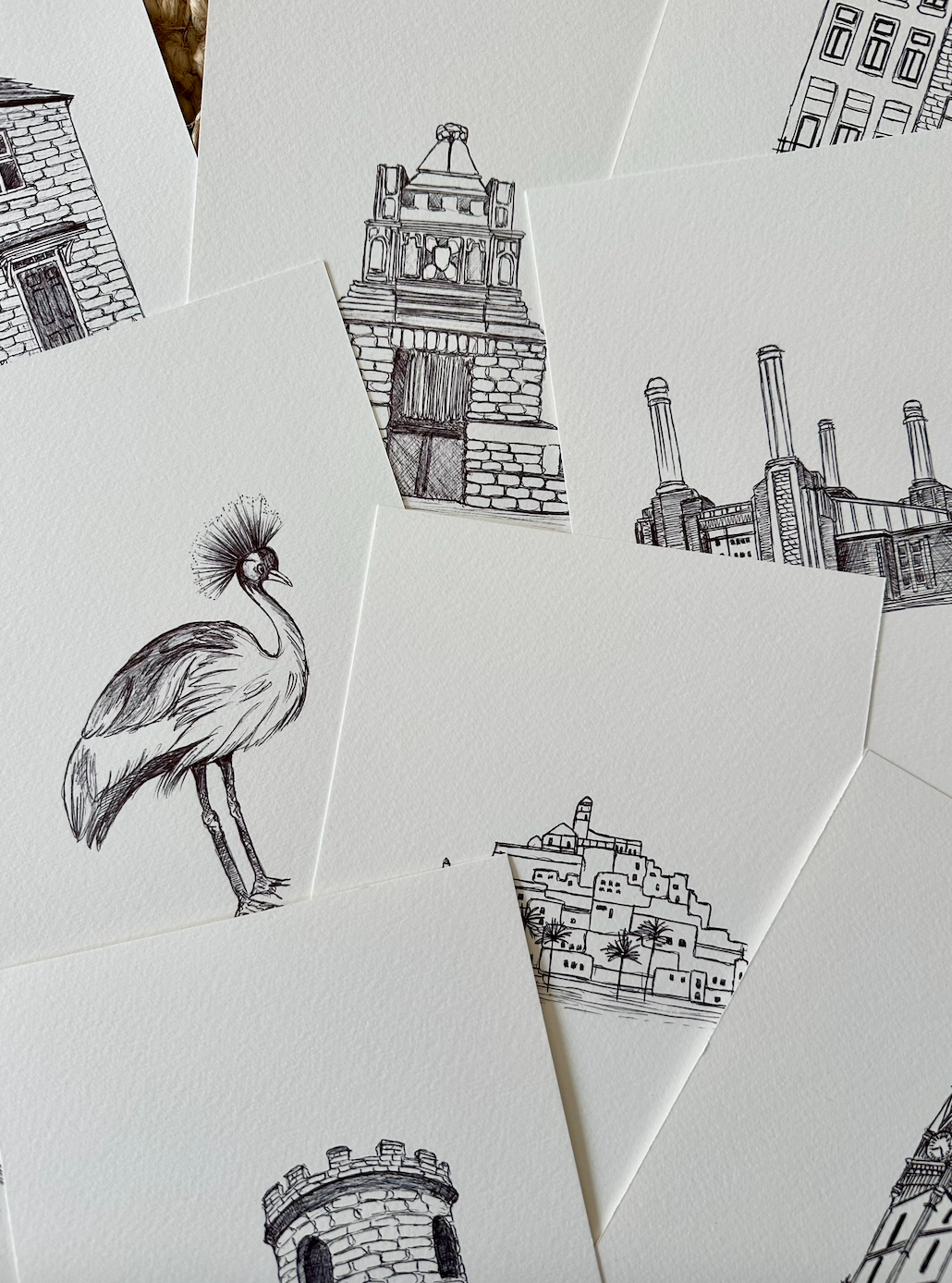 Personalised Hand Drawn Location Table Names