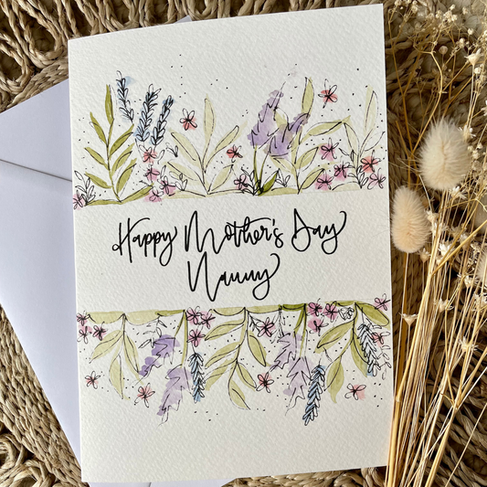 Pastel Floral Mother's Day Card