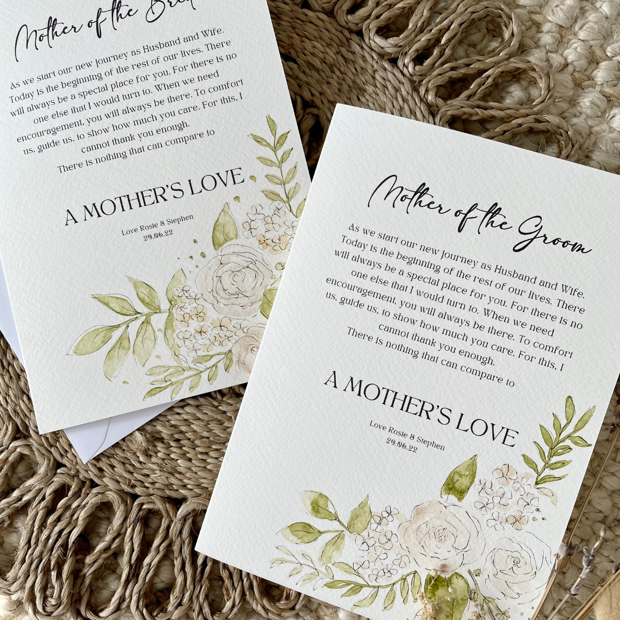 Mother Of The Groom Card