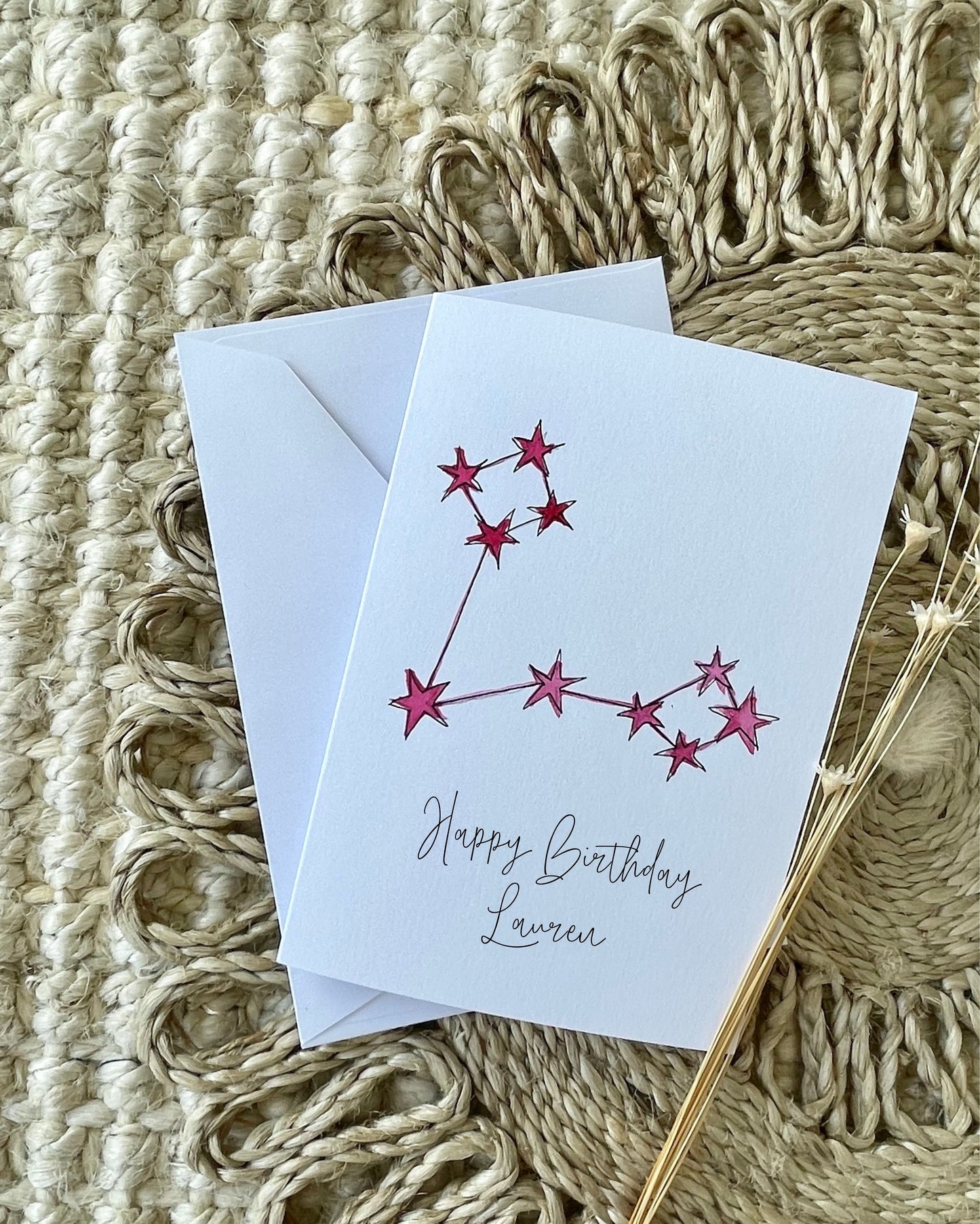 Star Constellation Card