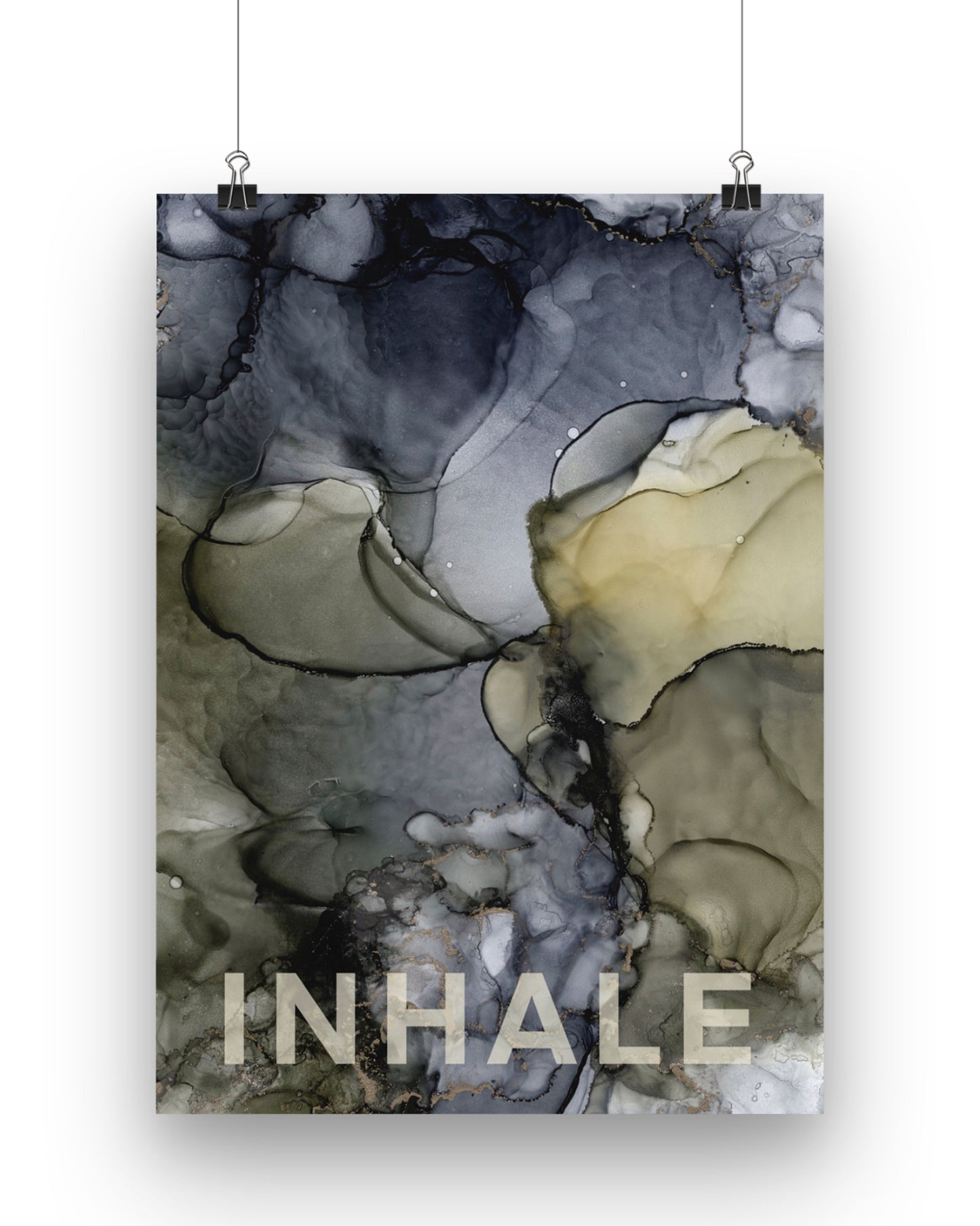 Inhale Digital Ink Print - EMA Collaboration