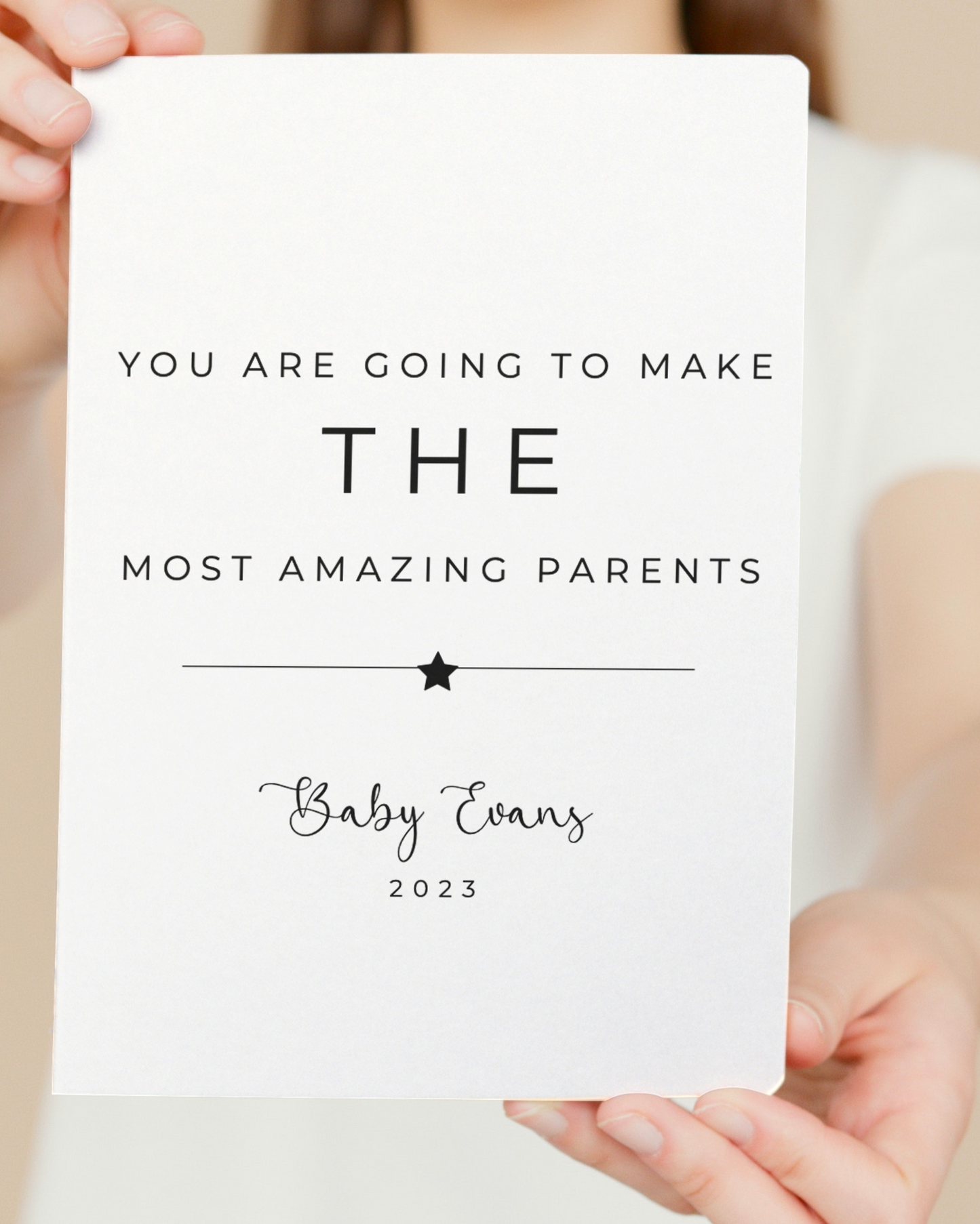 You Are Going To Be Amazing Parents Expecting Card