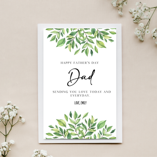 Happy Father's Day Dad Card
