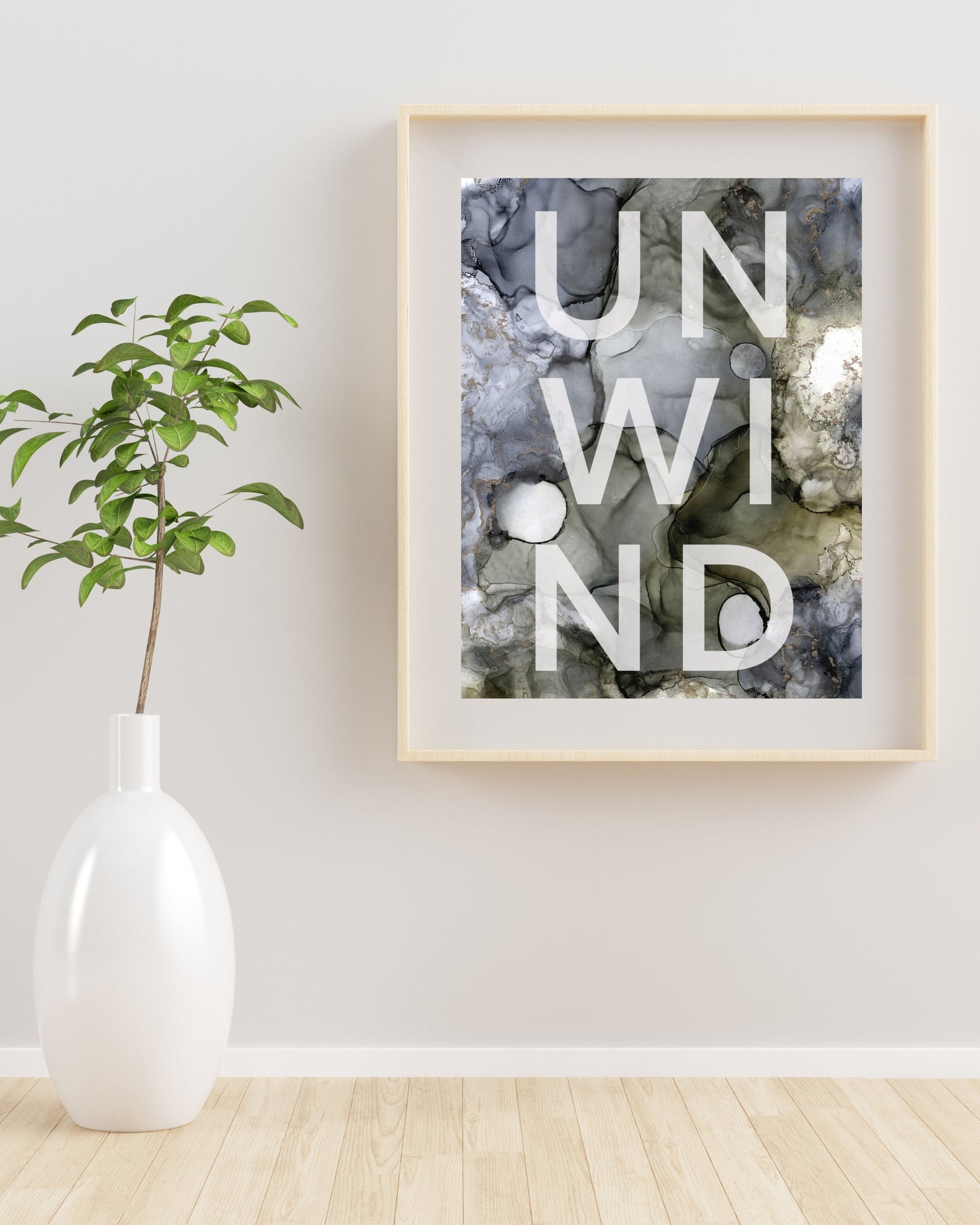 Unwind Digital Ink Print - EMA Collaboration