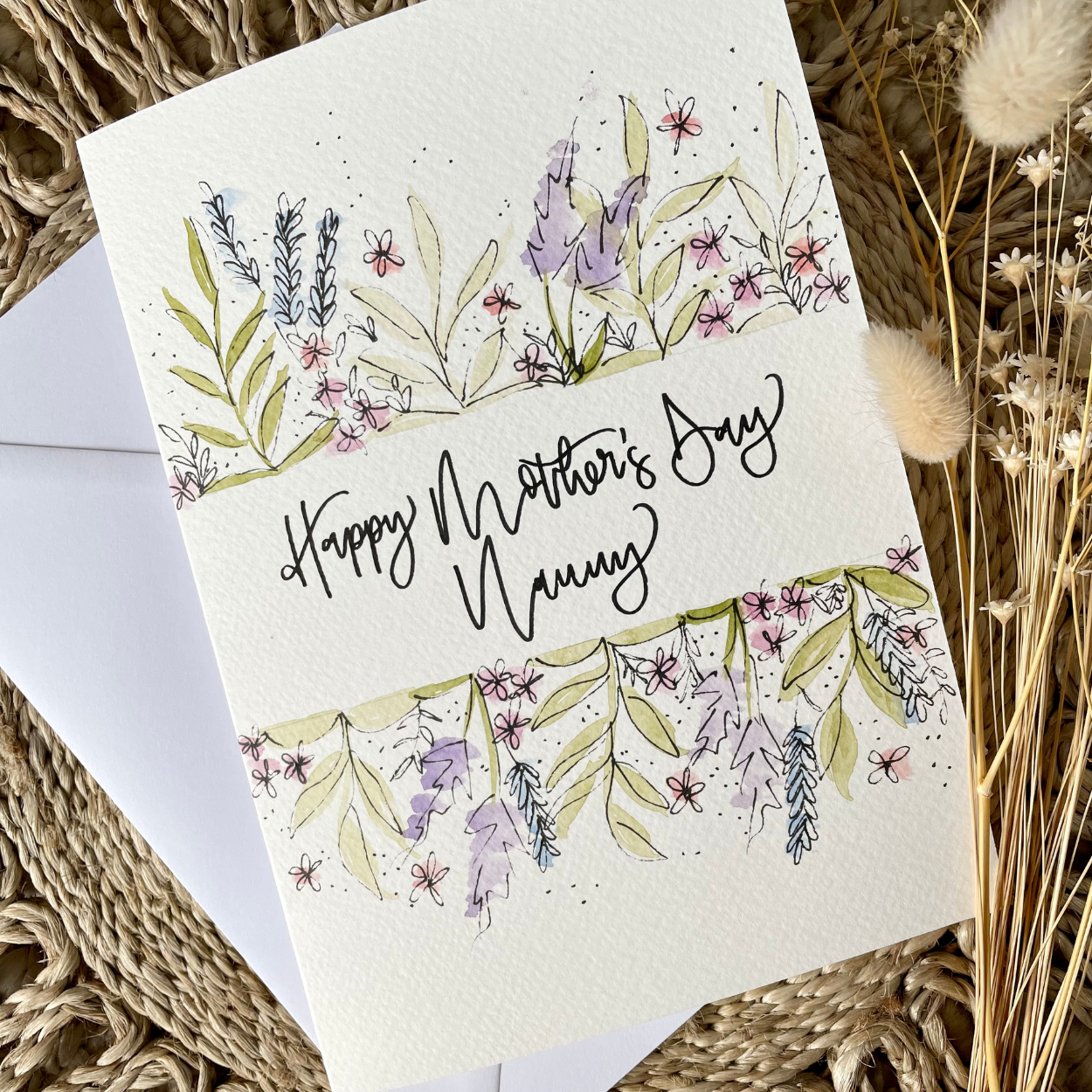 Pastel Floral Mother's Day Card