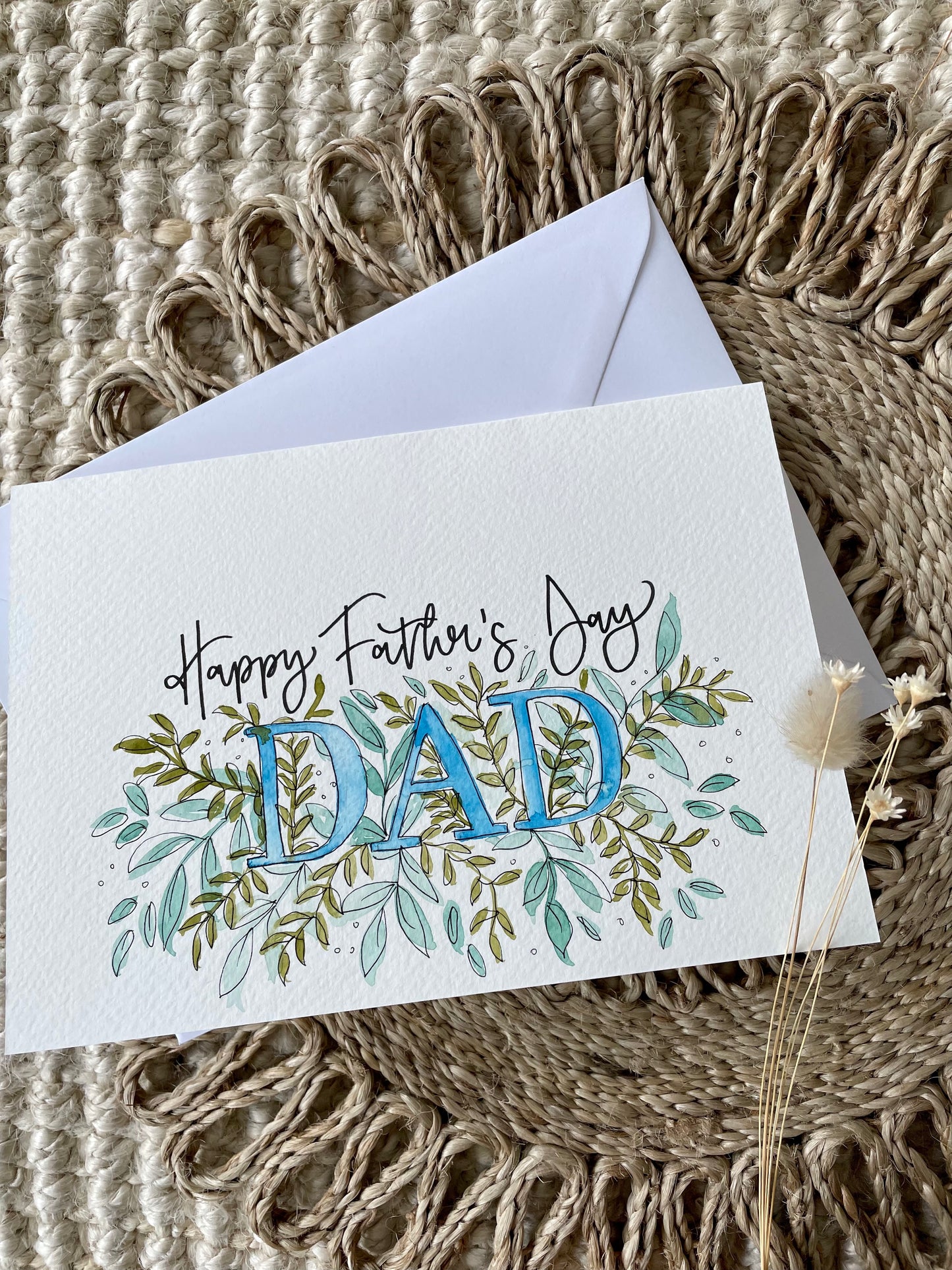 Botanical Name Father's Day Card